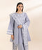2 Piece - Embroidered Cambric Suit